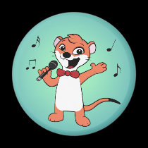 weasel cartoon magnets