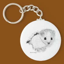 Weasel keychains