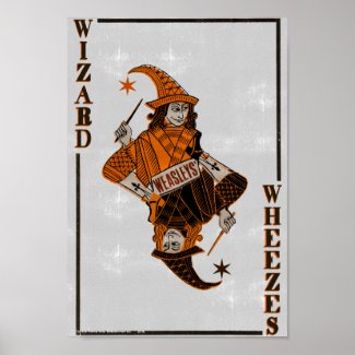 Weasleys' Card Back print