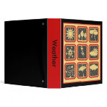 Weather 3 Ring Binder