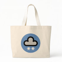 Weather Cloud Symbol Bag