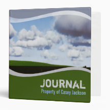 Weather Cloudss Binder