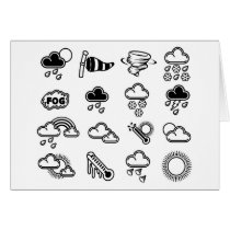 Weather Icons Cards