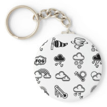 Weather Icons Keychain