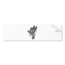 Weather_Vane Bumper Stickers