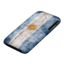 Weathered Argentina Flag Iphone 3 Cover