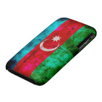 Weathered Azerbaijan Flag Case-mate Iphone 3 Cases
