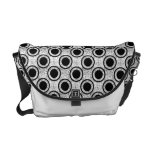 Weathered bullseye commuter bags