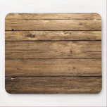 Weathered Dark Planks Mousepad