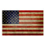 Weathered, distressed American Flag Print Weathered, distressed American Flag Print