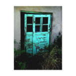 Weathered Door Postcard