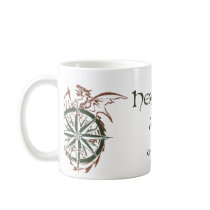 Weathered Earthtone Banner Logo Mugs