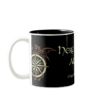 Weathered Earthtone Banner Logo Mug