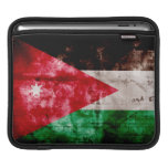 Weathered Jordanian Flag iPad Sleeves