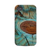 Weathered Knothole iPhone 4 Case-Mate Tough