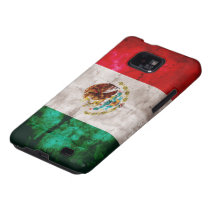 Weathered Mexican Flag Samsung Galaxy Cover