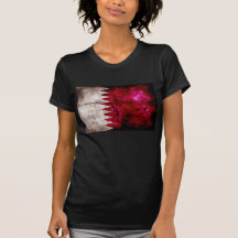Weathered Qatar Flag Tees