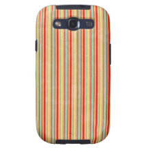 Weathered Red Stripe Samsung Galaxy SIII Cases