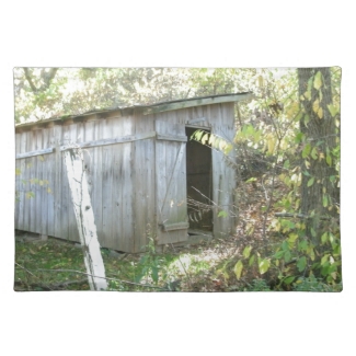 Weathered Rustic Shed