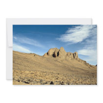Weathered sandstone rock, Niger Desert Announcement
