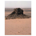 Weathered surrealistic sandstone rock, Niger rock flyers