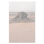 Weathered surrealistic sandstone rock, Niger rock Stationery Paper