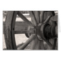 Weathered Wagon Wheel cards