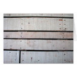 Weathered Wood Blank Note Card 3