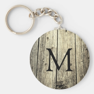 Weathered Wood Monogram