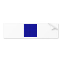 Weave - Blue Bumper Stickers