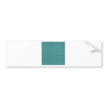 Weave - Electric Blue Bumper Sticker