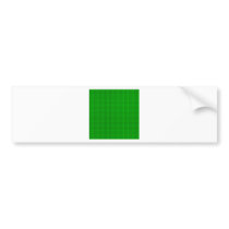Weave - Electric Green Bumper Sticker