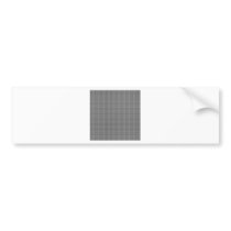 Weave - Light Gray Bumper Stickers