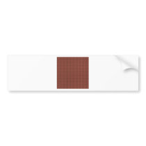 Weave - Terra Cotta Bumper Sticker