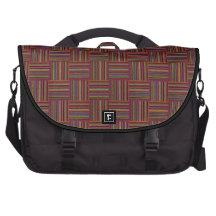 Weaved ZigZag Laptop Bag