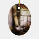 Weaver - In a basket makers house Ornament