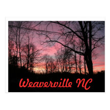 Weaverville NC Post Card