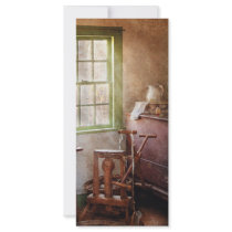 Weaving - In the weavers cottage rack cards by suburbanscenes Weaving - In the weavers cottage rack cards