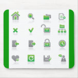 Web and Internet Icons2 Mouse Pads