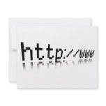 web block text on white background invitations