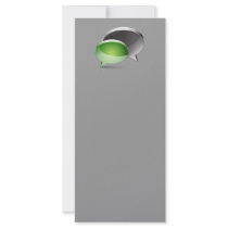 Web-chat Personalized Rack Card