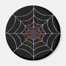 Web de araña de Halloween Iman