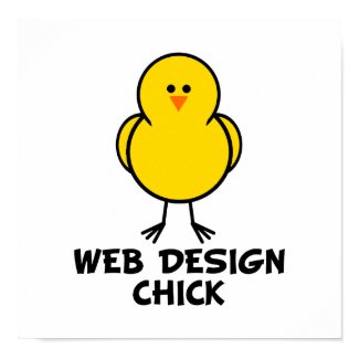 Web Design Chick print