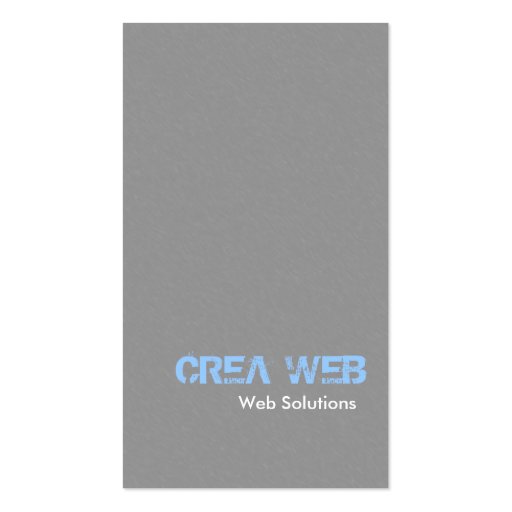 Web Developer - Business Cards