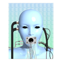 Web Head Modern Techno Industrial Surreal Art posters by mariannegilliand Web Head Modern Techno Industrial Surreal Art posters