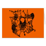 Web Of Skulls-blk Cards