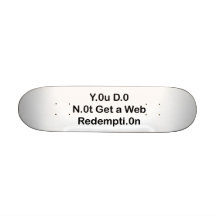 Web Redemption Skateboard Mini