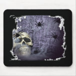 Web, Spiders and Skull Mousepad