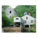 Webb's Mill posters by sethkelly Webb's Mill posters