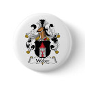 Weber Family Crest buttons by coatsofarms Weber Family Crest buttons